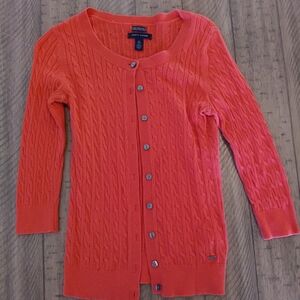 Tommy Hilfiger Womens size XS Knit 100% Cotton sweater
